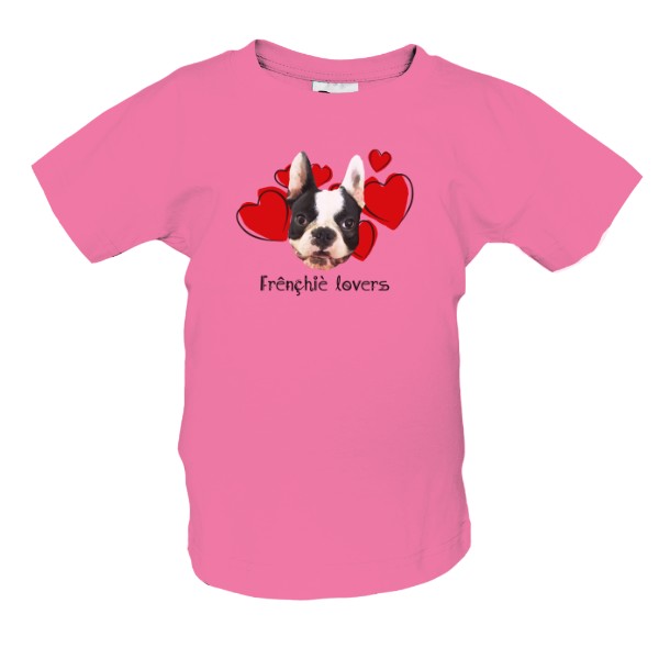 Tričko s potiskem Frenchie lovers
