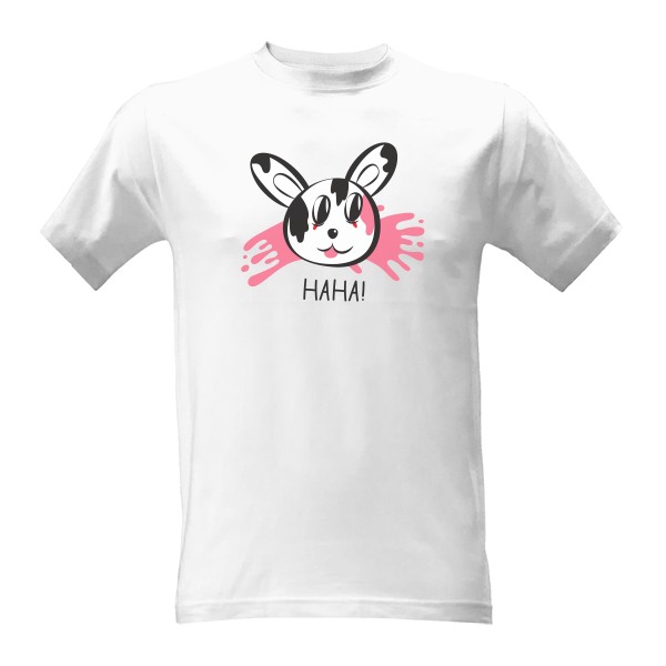 Tričko s potiskem HAHA! 